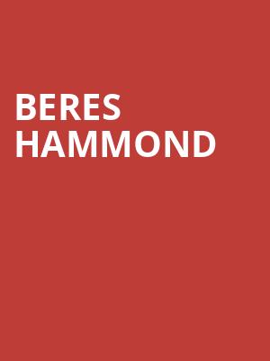 Beres Hammond & Sanchez at O2 Academy Brixton